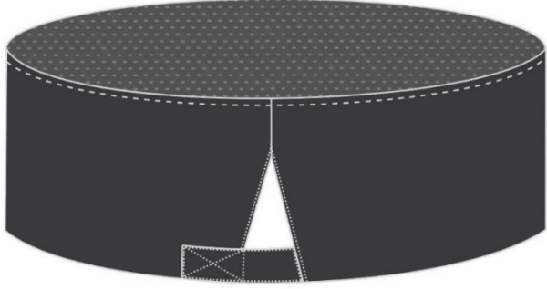 Black Chef Beanie with Logo - Image 3