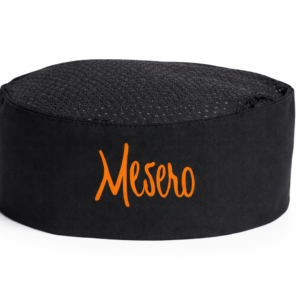 Black Chef Beanie with Logo