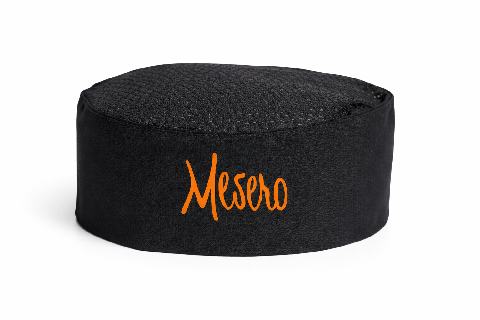 Black Chef Beanie with Logo